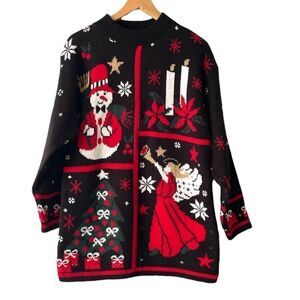 vintage Mathias ugly Christmas sweater size M